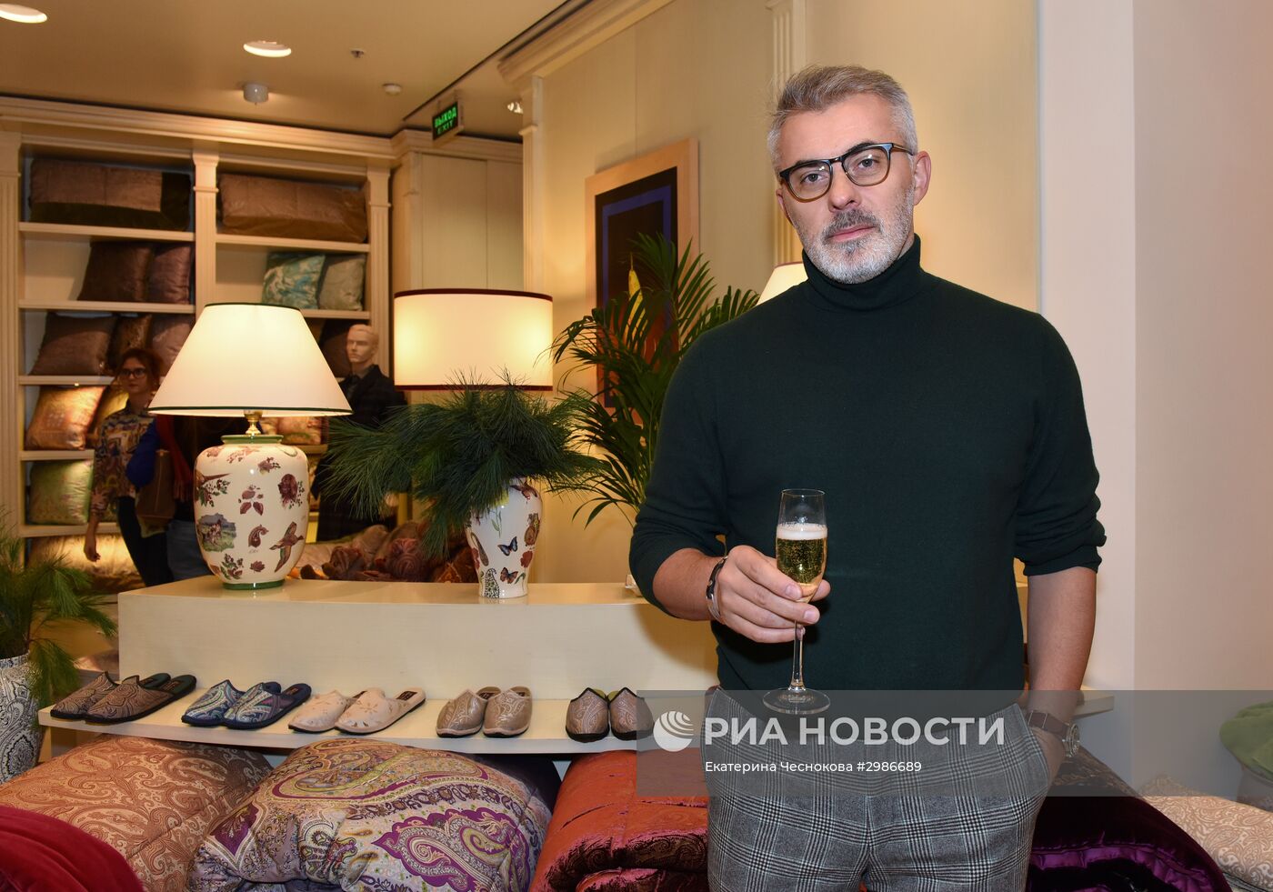 Открытие бутика "Etro Home" в Москве