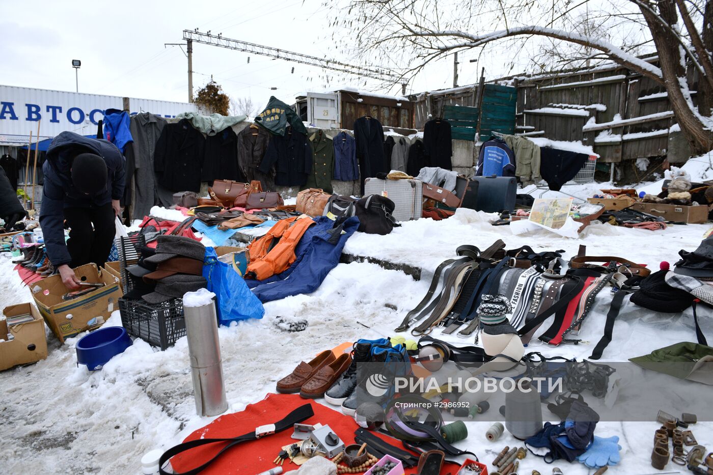 Блошиный рынок в Киеве