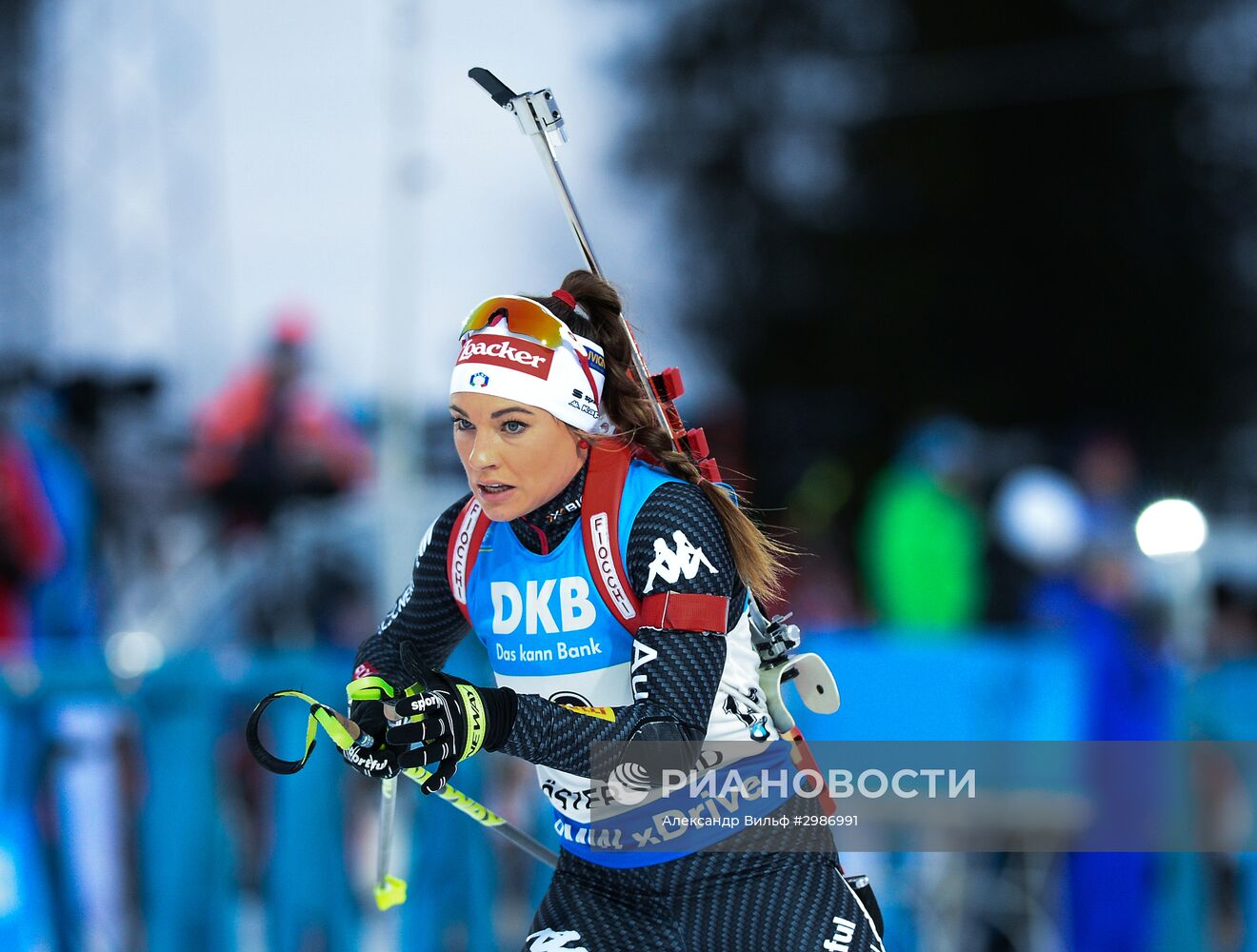 Биатлон. I этап Кубка мира. Женщины. Гонка преследования