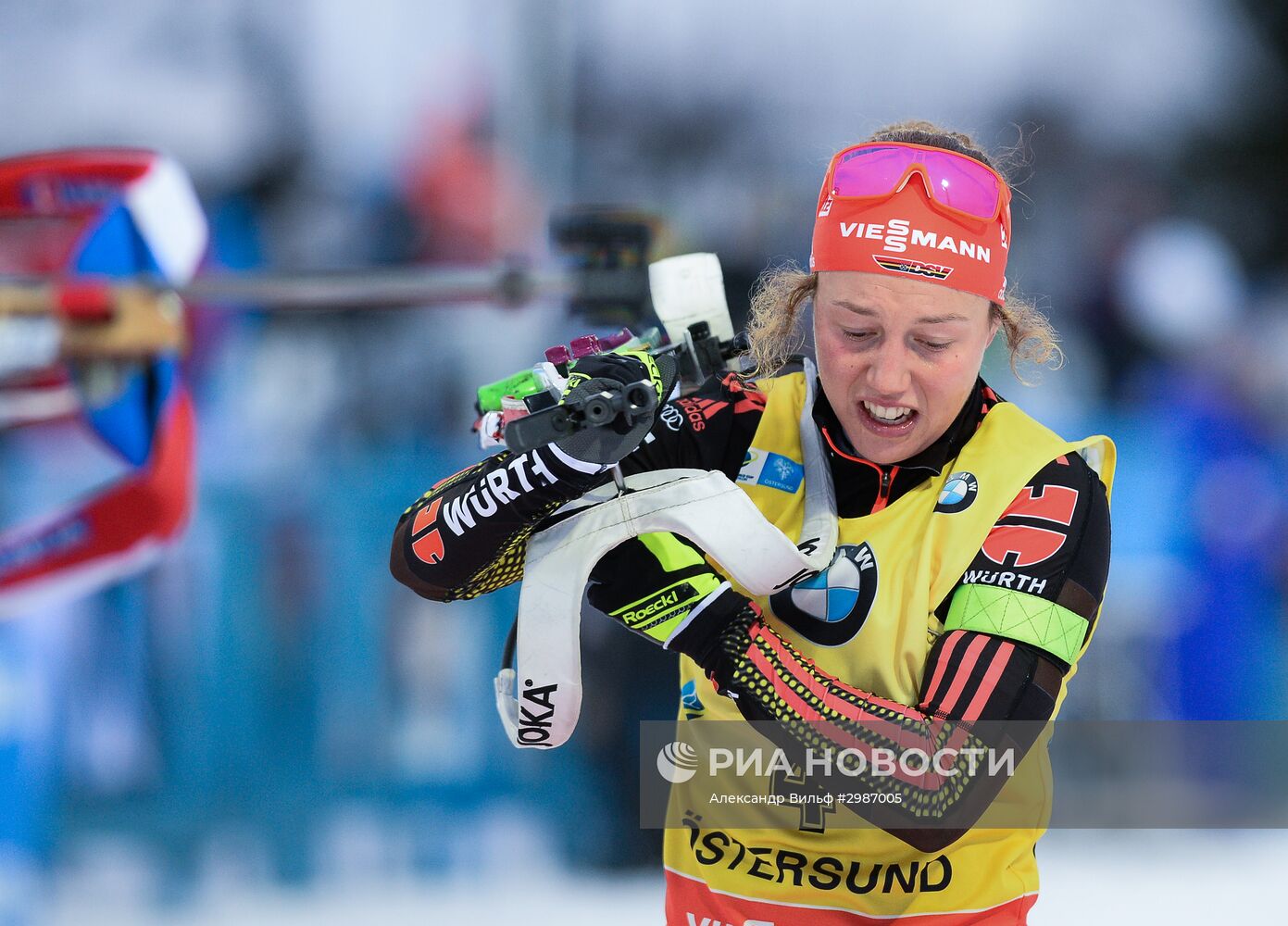 Биатлон. I этап Кубка мира. Женщины. Гонка преследования