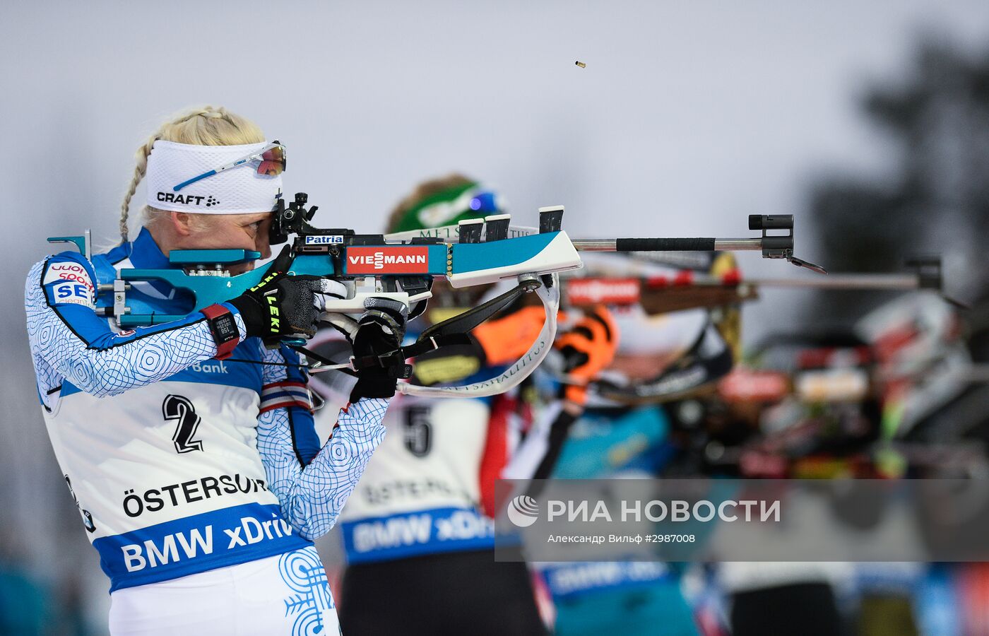 Биатлон. I этап Кубка мира. Женщины. Гонка преследования