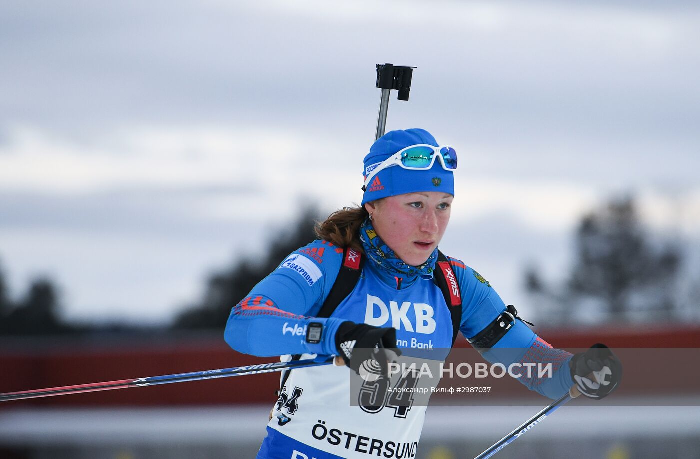 Биатлон. I этап Кубка мира. Женщины. Гонка преследования
