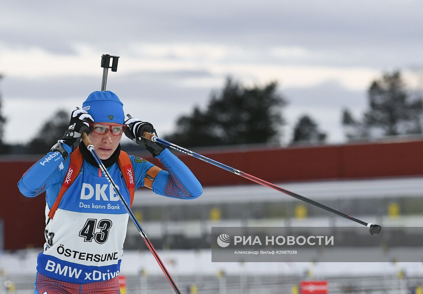 Биатлон. I этап Кубка мира. Женщины. Гонка преследования