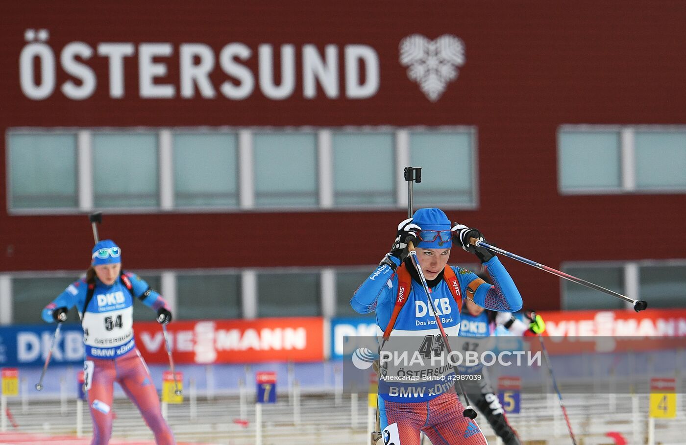 Биатлон. I этап Кубка мира. Женщины. Гонка преследования