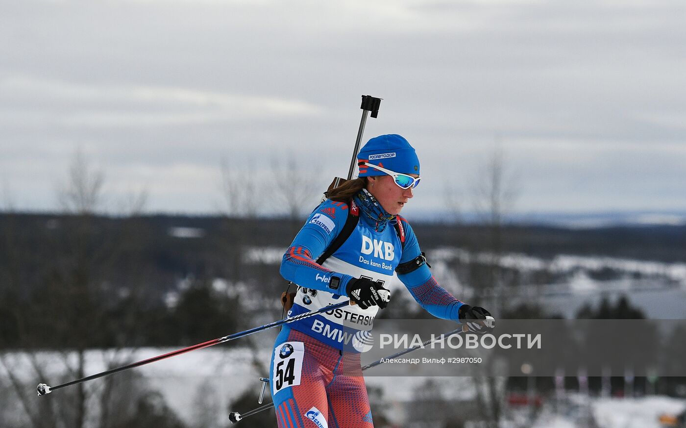 Биатлон. I этап Кубка мира. Женщины. Гонка преследования