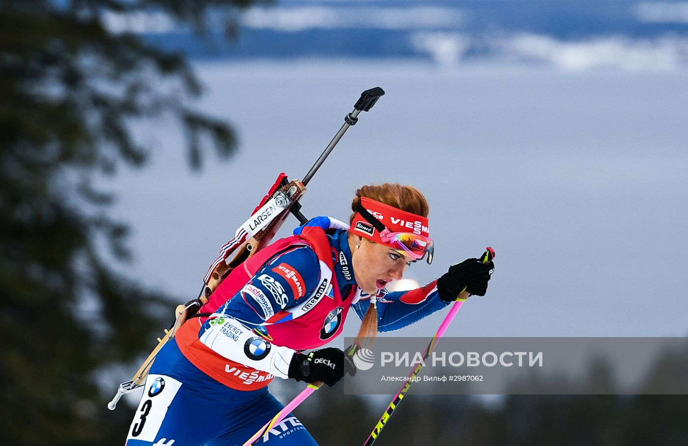 Биатлон. I этап Кубка мира. Женщины. Гонка преследования