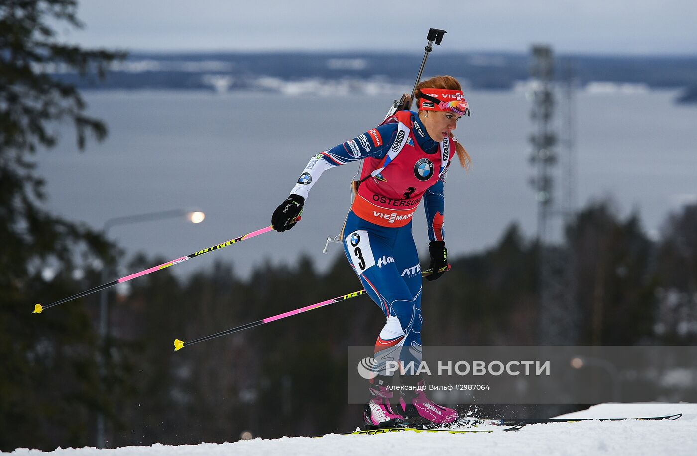 Биатлон. I этап Кубка мира. Женщины. Гонка преследования