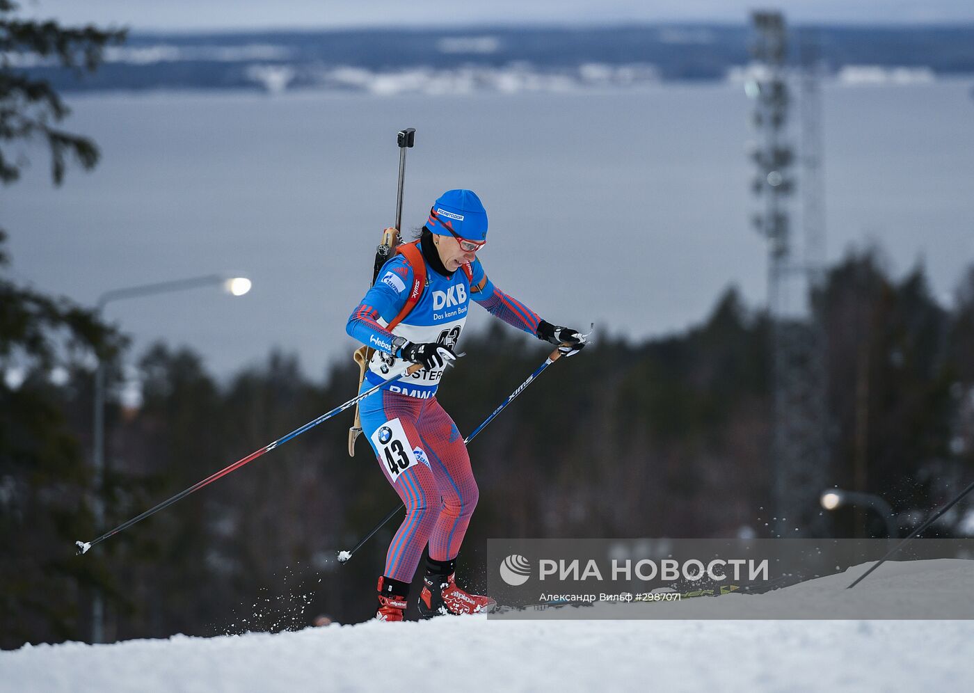 Биатлон. I этап Кубка мира. Женщины. Гонка преследования