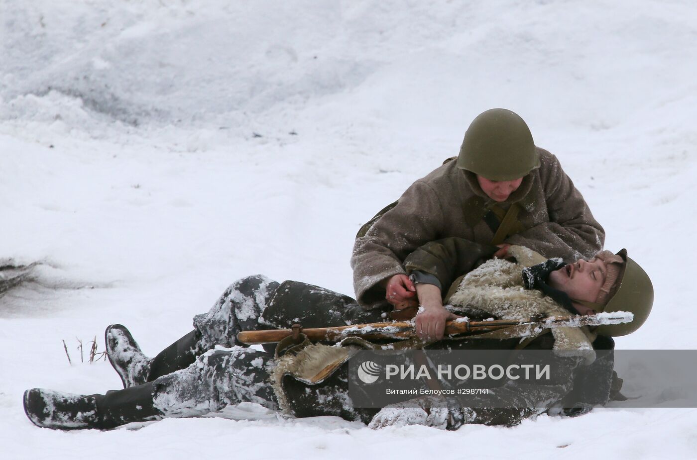 Военно-исторический фестиваль "Главный рубеж", посвященный 75-летию битвы под Москвой