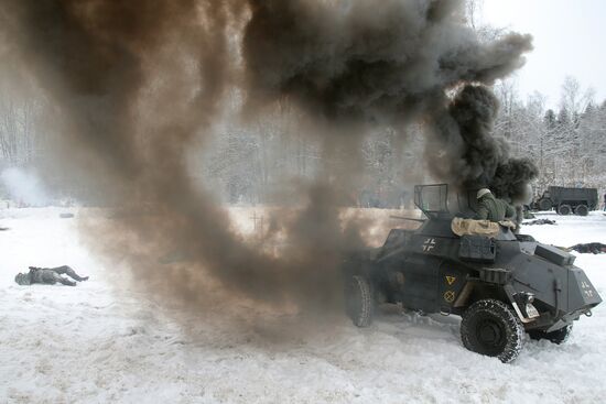 Военно-исторический фестиваль "Главный рубеж", посвященный 75-летию битвы под Москвой