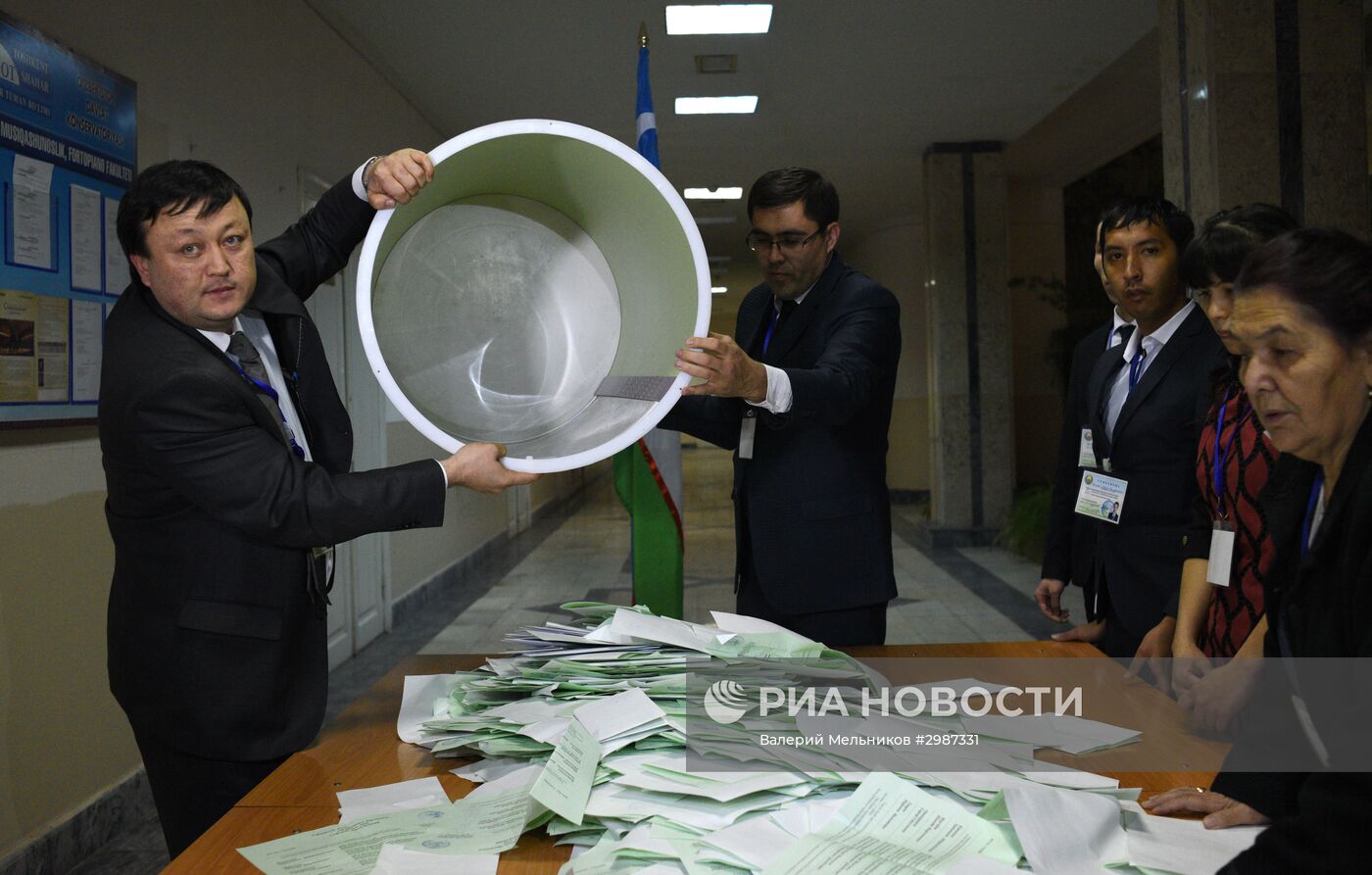 Выборы президента Узбекистана