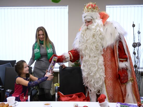Дед Мороз из Великого Устюга посетил Екатеринбург