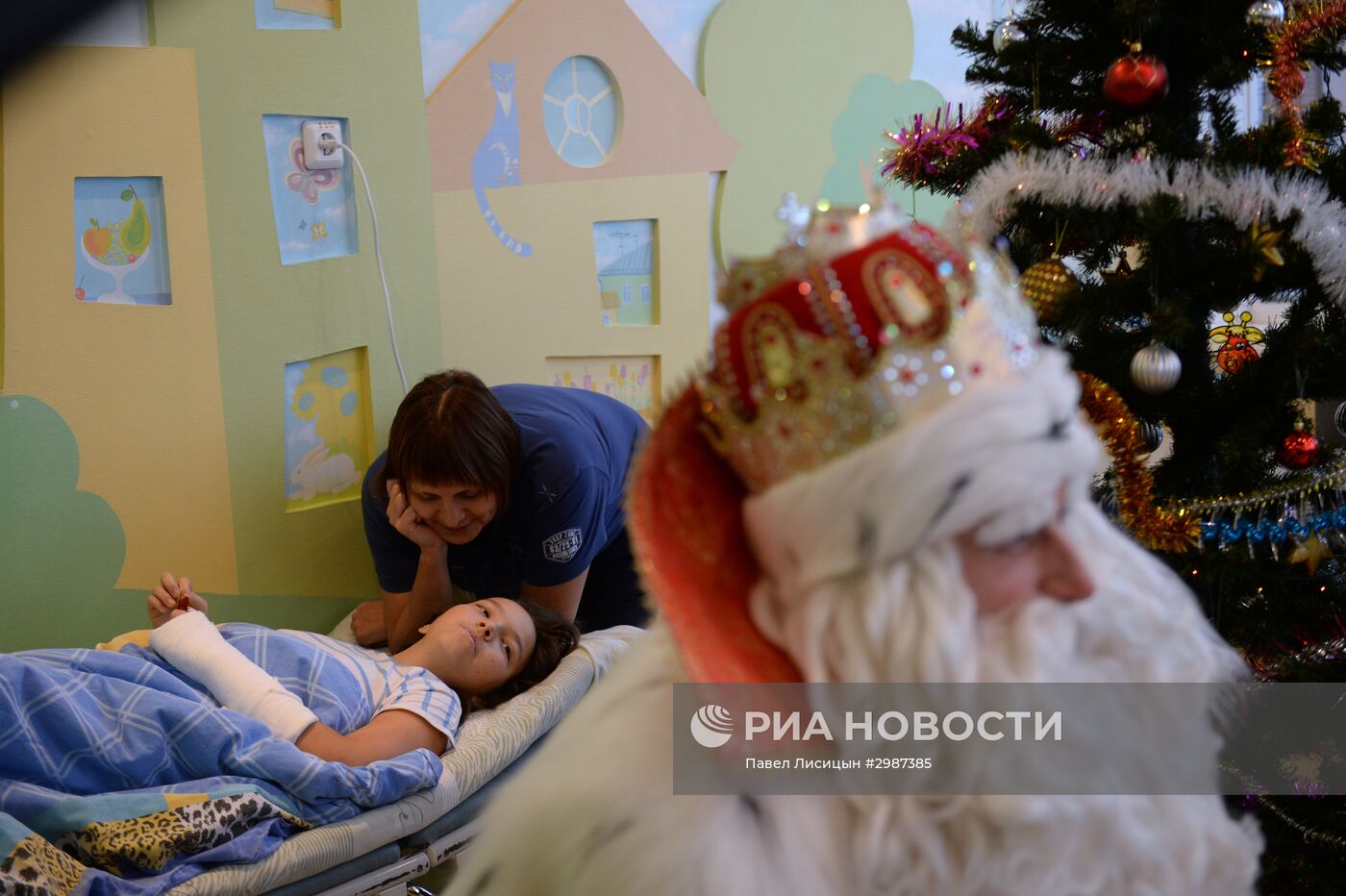 Дед Мороз из Великого Устюга посетил Екатеринбург