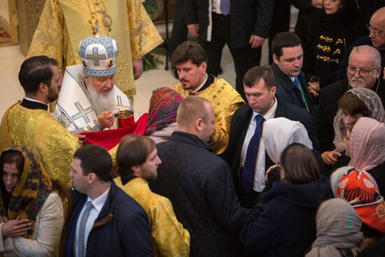 Визит Патриарха Кирилла в Париж