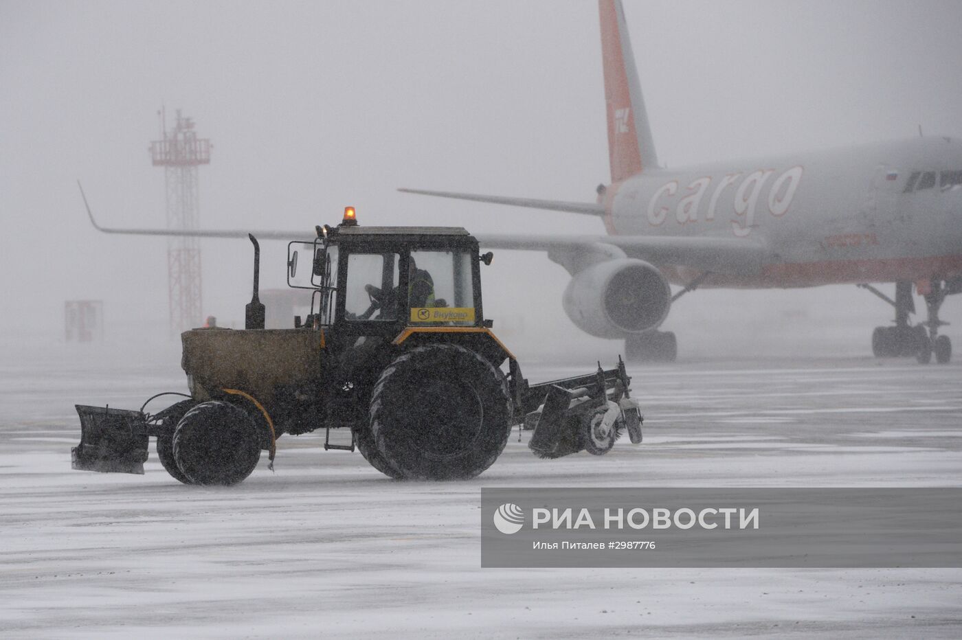 Снегопад в Москве