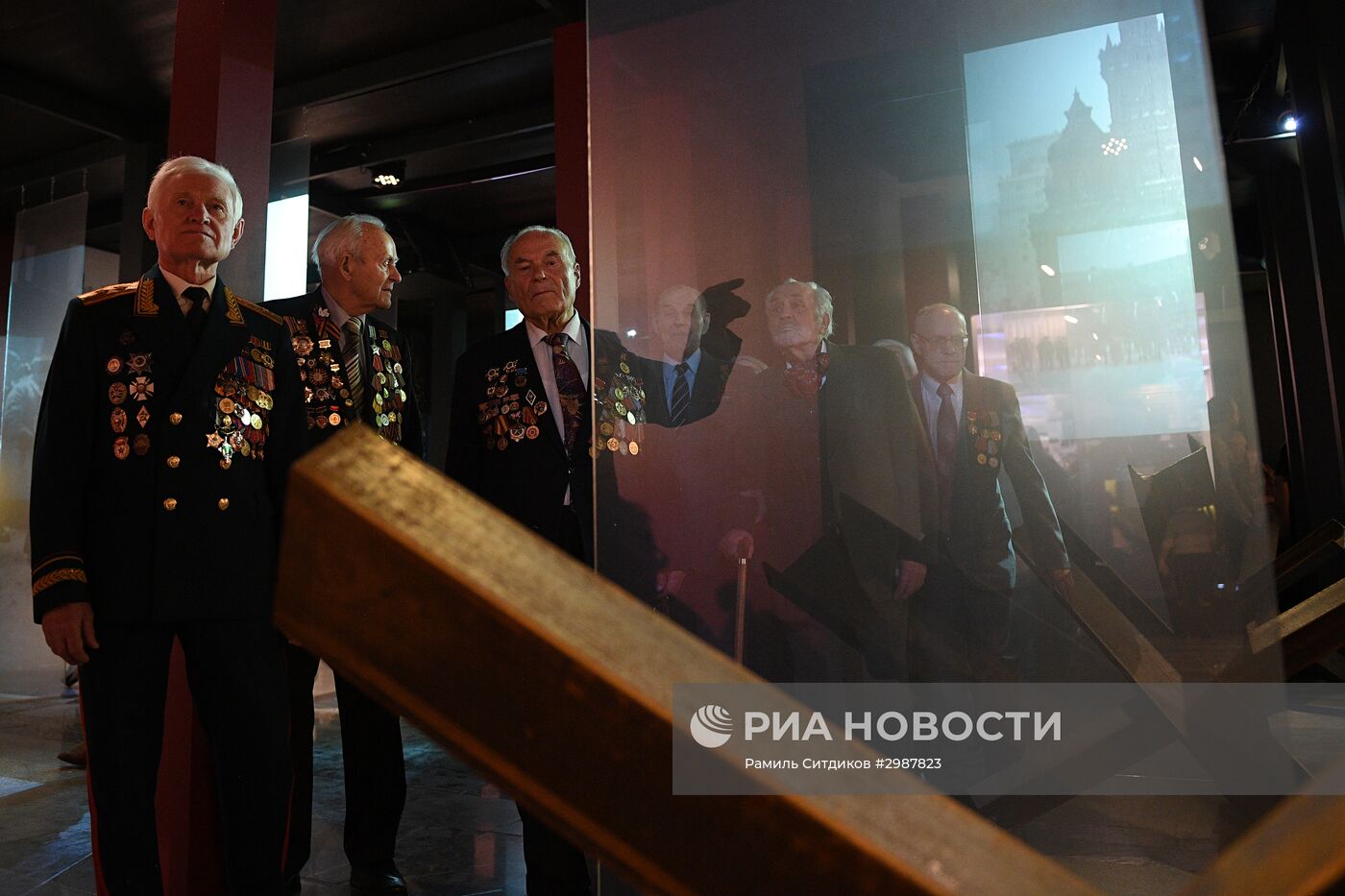 Открытие выставки "Битва за Москву. Первая Победа"