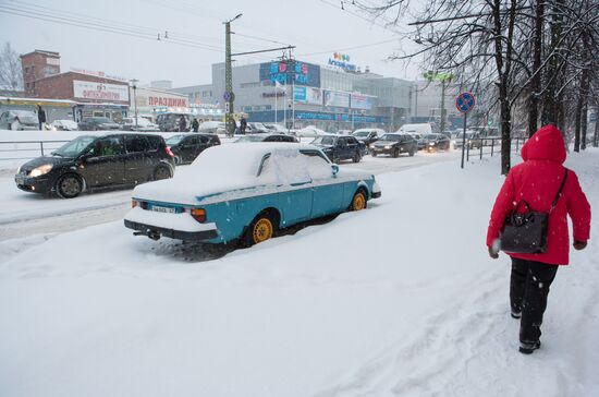 Зима в Петрозаводске