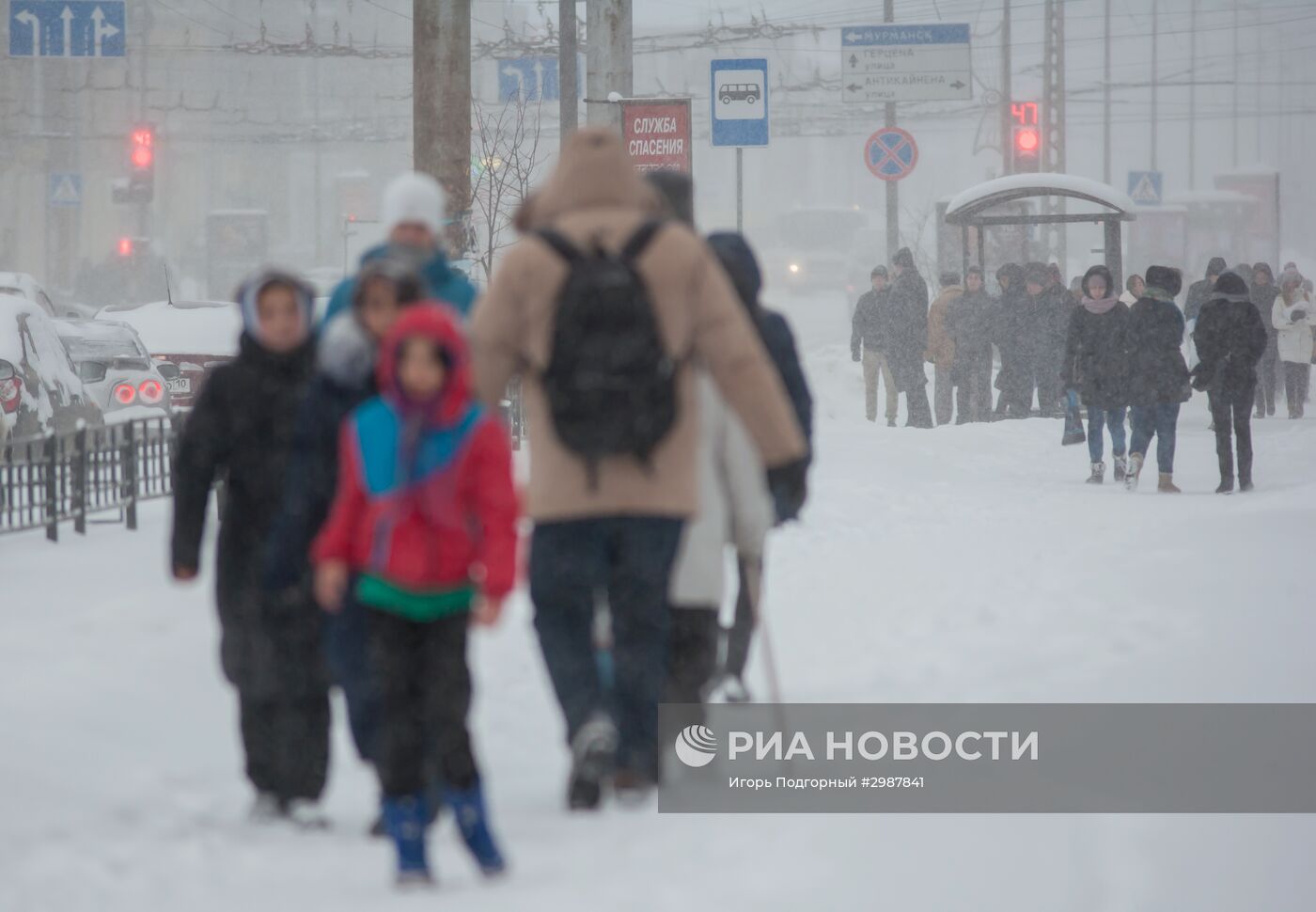 Зима в Петрозаводске