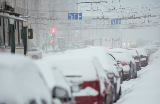 Зима в Петрозаводске