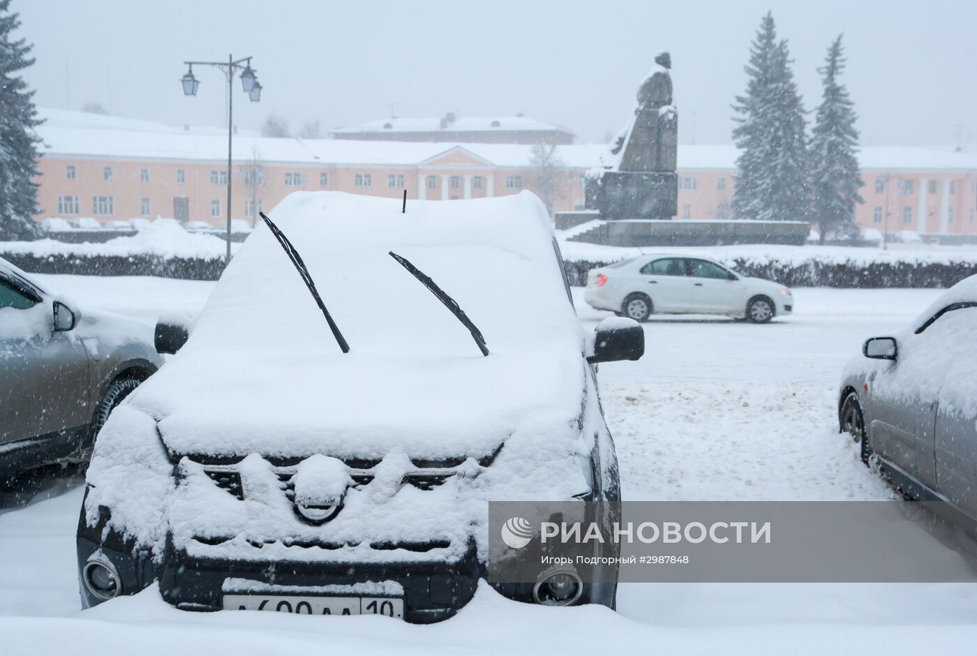 Зима в Петрозаводске