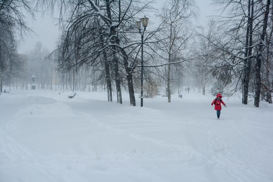 Зима в Петрозаводске