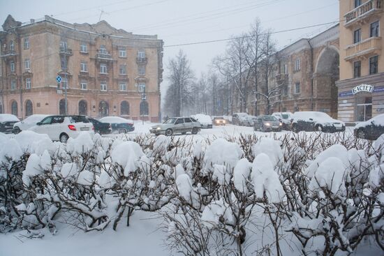 Зима в Петрозаводске