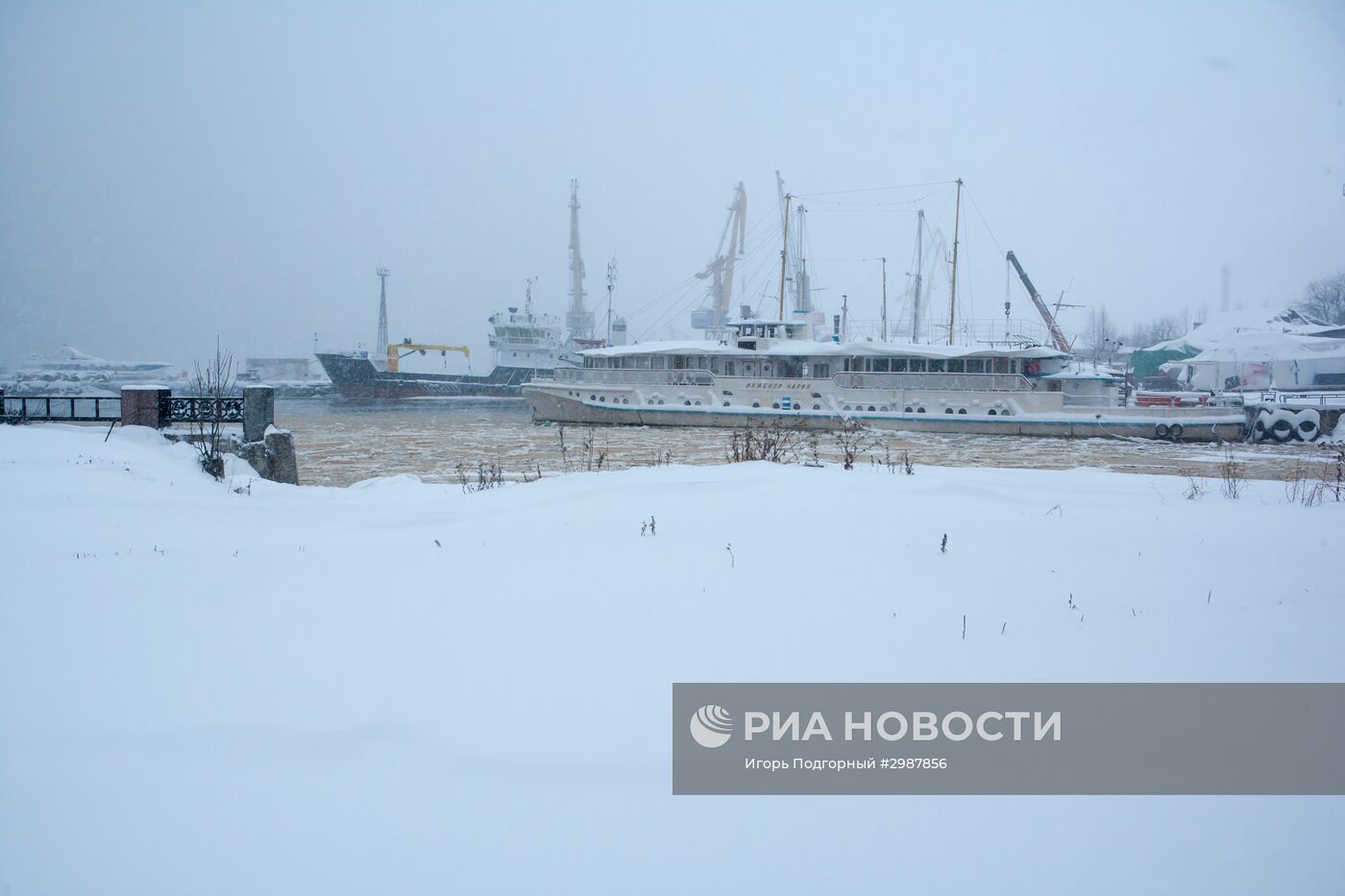 Зима в Петрозаводске