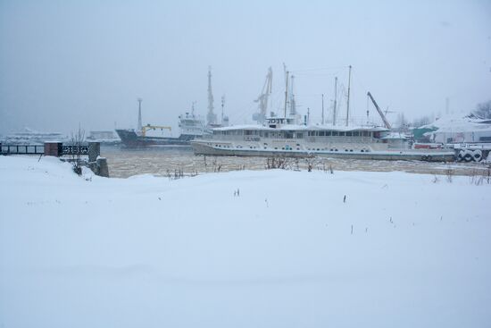 Зима в Петрозаводске