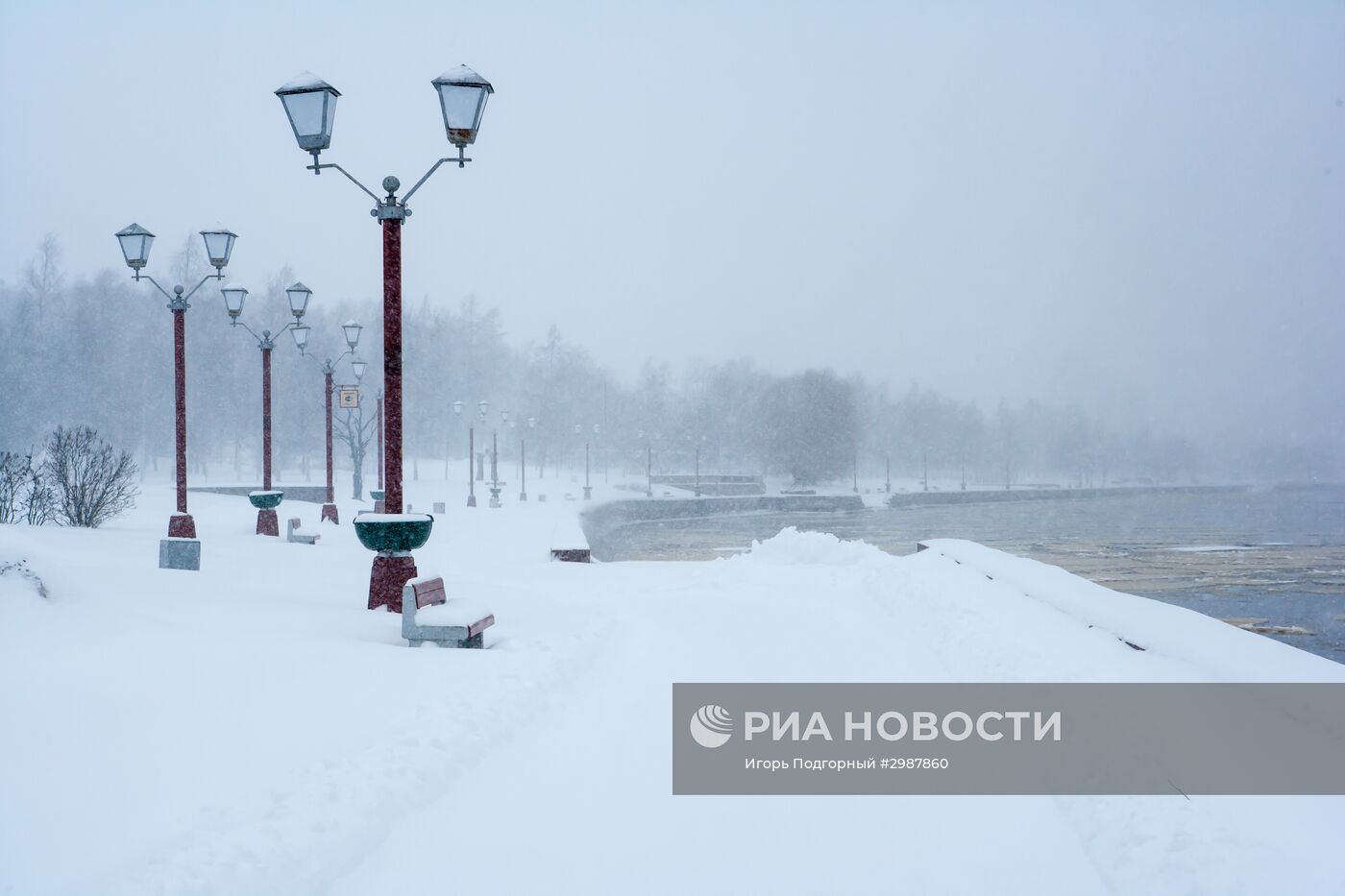 Зима в Петрозаводске