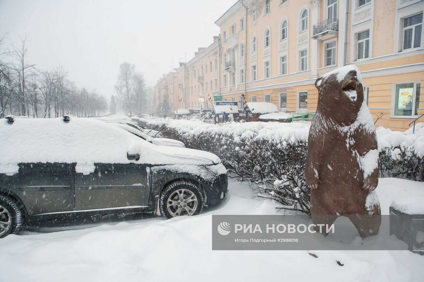 Зима в Петрозаводске