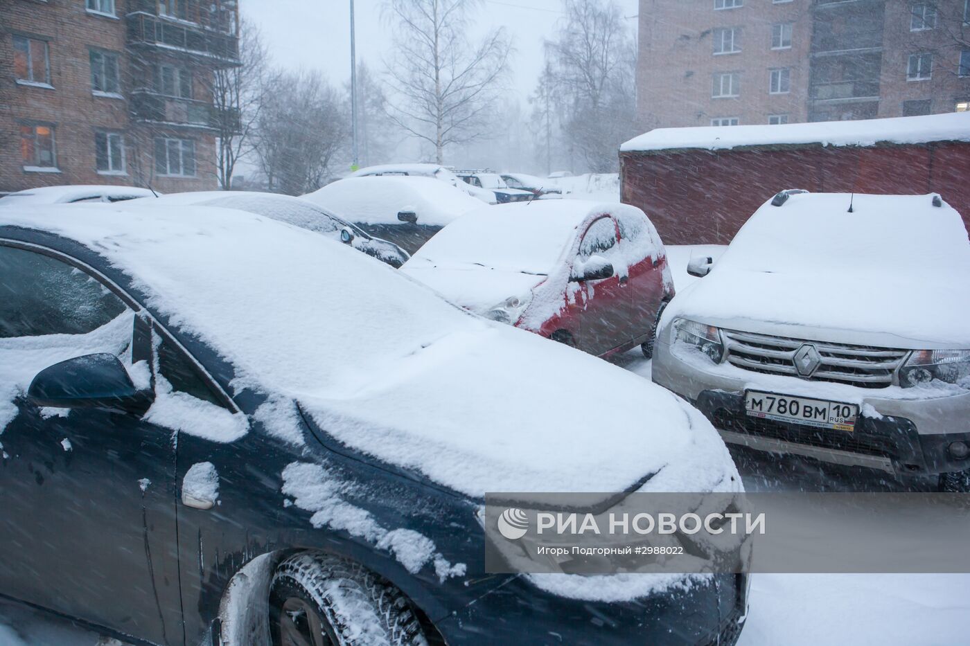 Зима в Петрозаводске