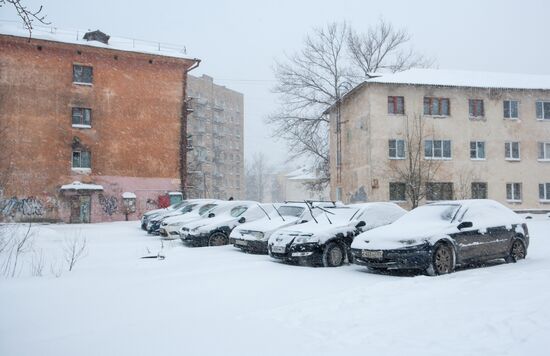 Зима в Петрозаводске