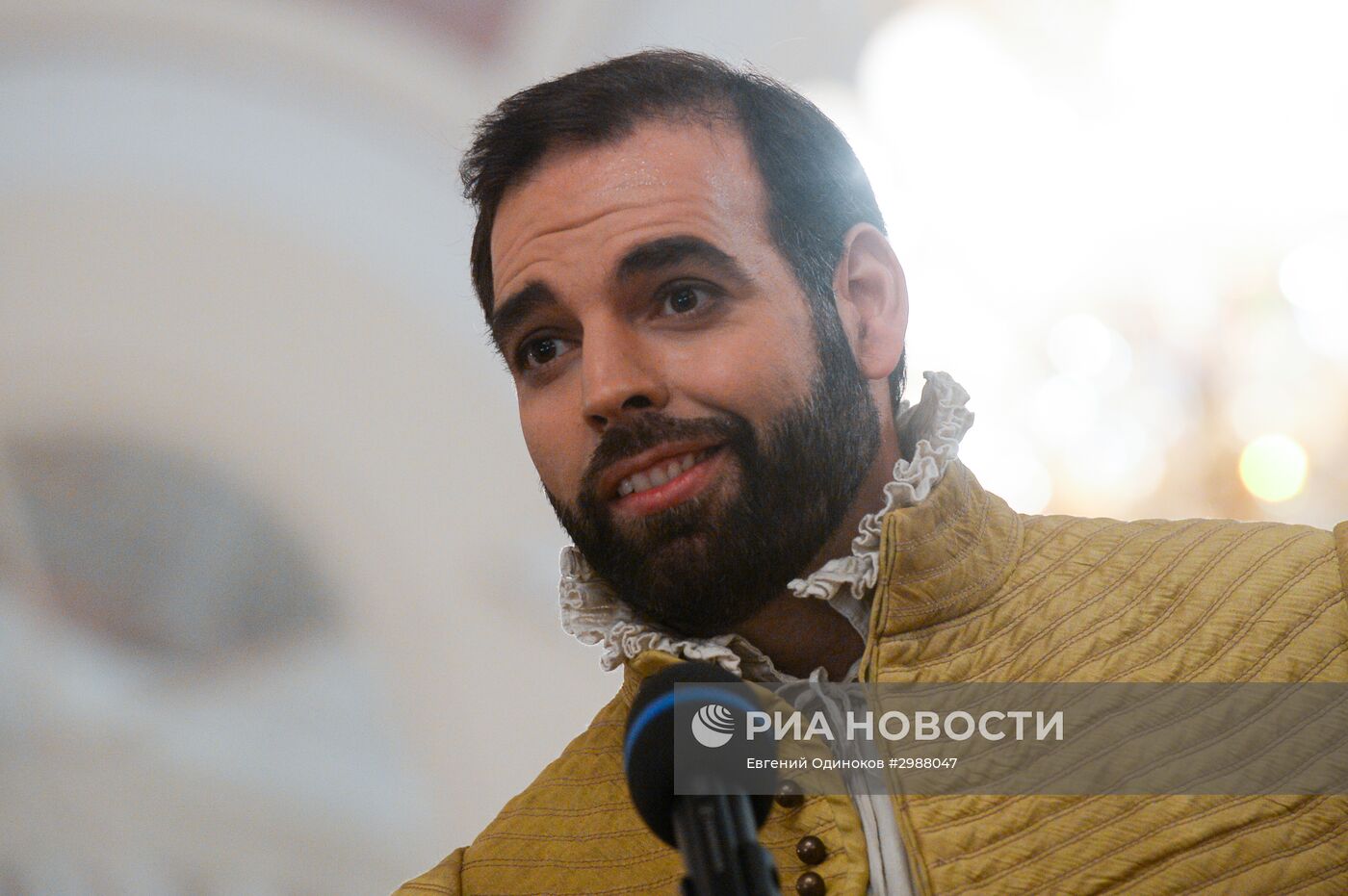 Брифинг актеров оперы "Дон Карлос"