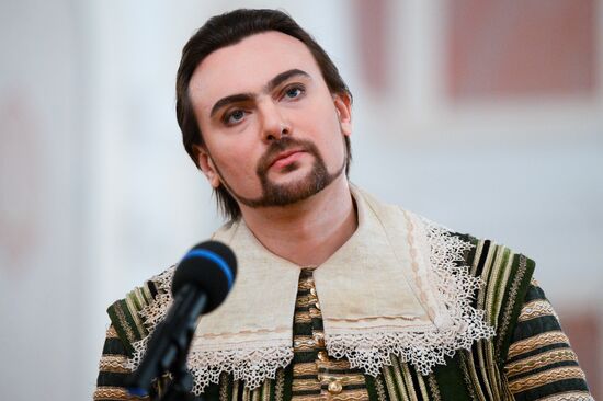 Брифинг актеров оперы "Дон Карлос"