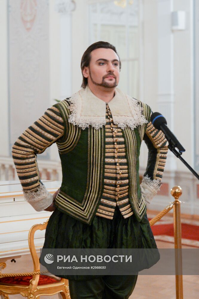 Брифинг актеров оперы "Дон Карлос"