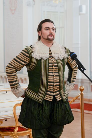 Брифинг актеров оперы "Дон Карлос"