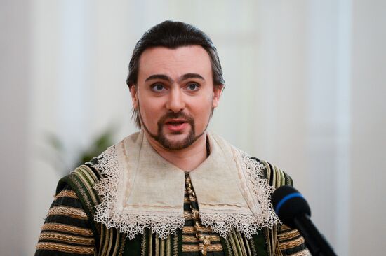 Брифинг актеров оперы "Дон Карлос"