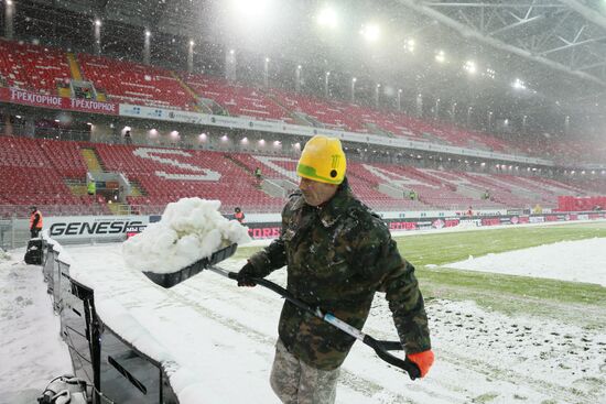 Снегопад в Москве