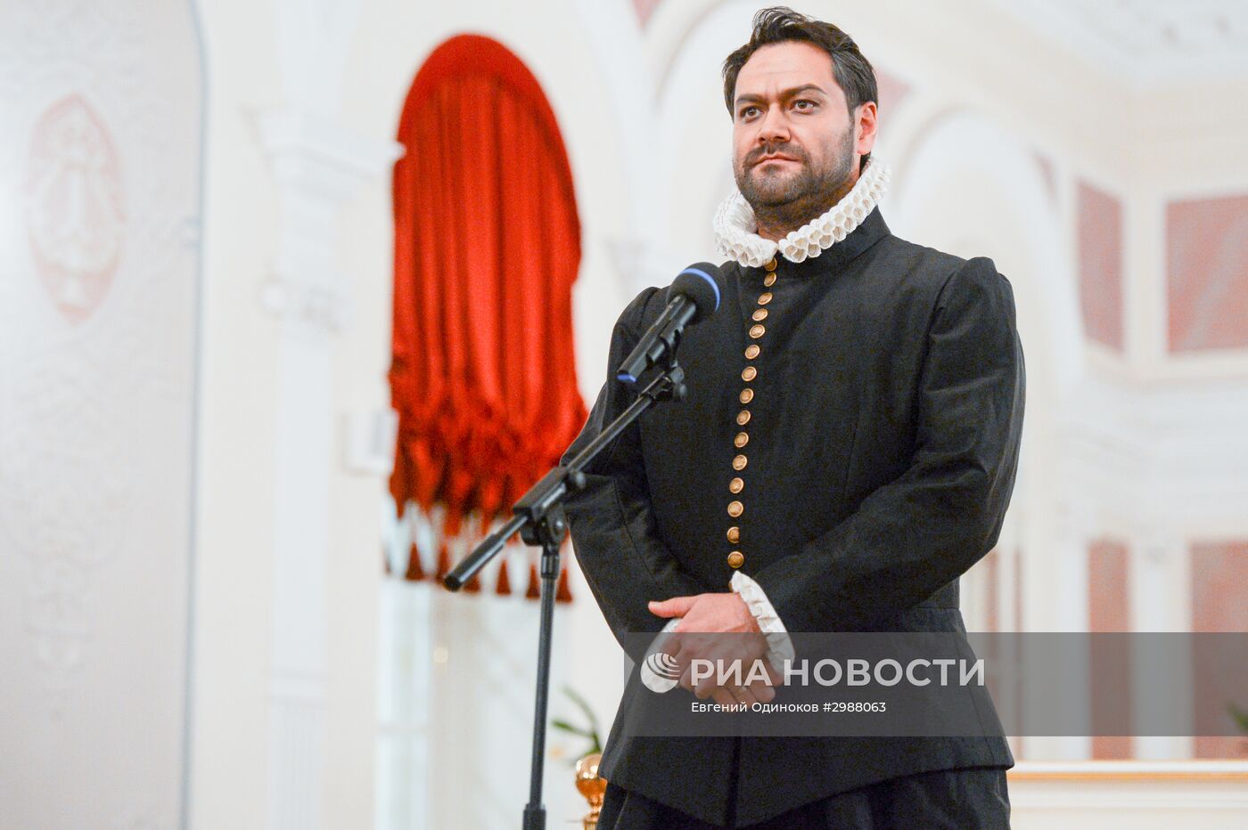 Брифинг актеров оперы "Дон Карлос"