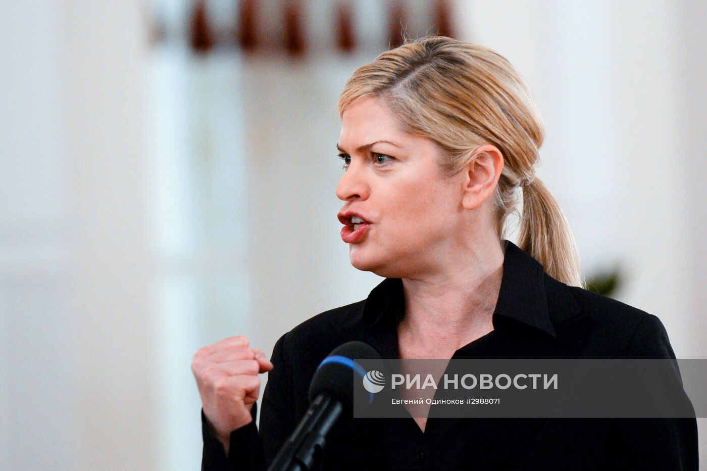 Брифинг актеров оперы "Дон Карлос"