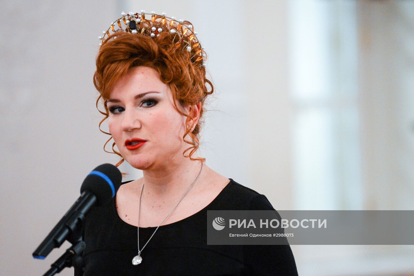 Брифинг актеров оперы "Дон Карлос"