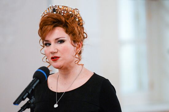 Брифинг актеров оперы "Дон Карлос"