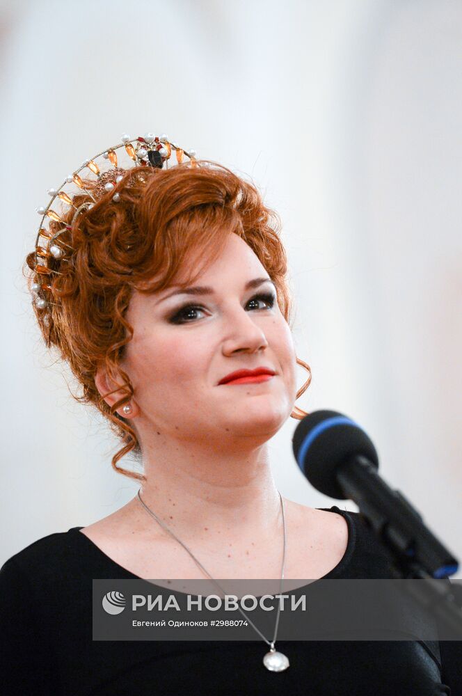 Брифинг актеров оперы "Дон Карлос"