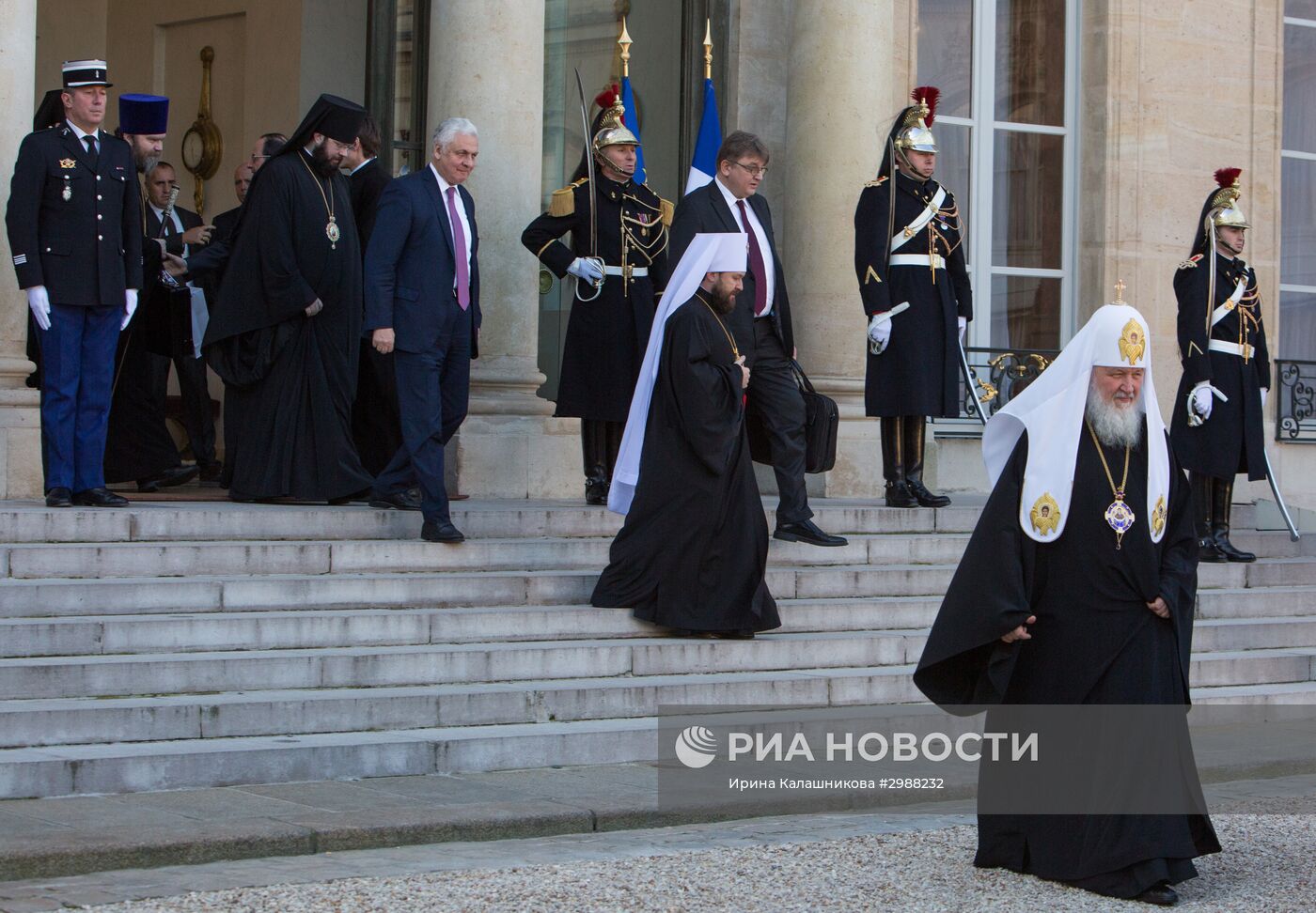 Визит патриарха Кирилла в Париж