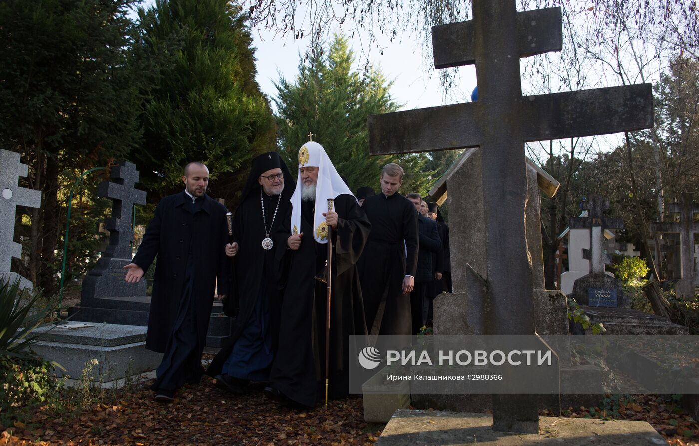 Визит Патриарха Кирилла в Париж