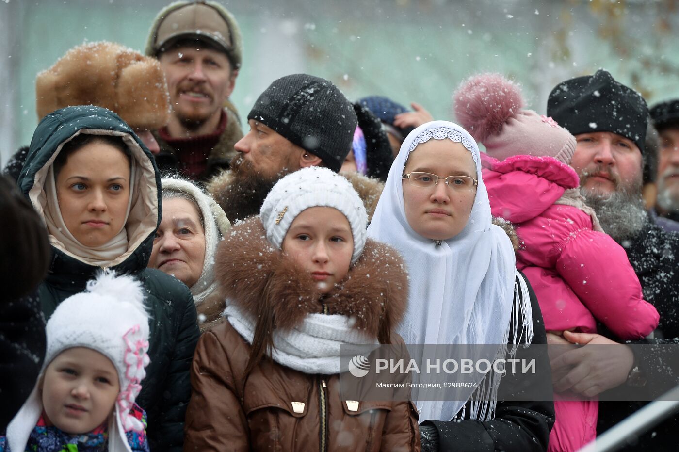 Открытие памятника митрополиту РПСЦ Андриану в Казани