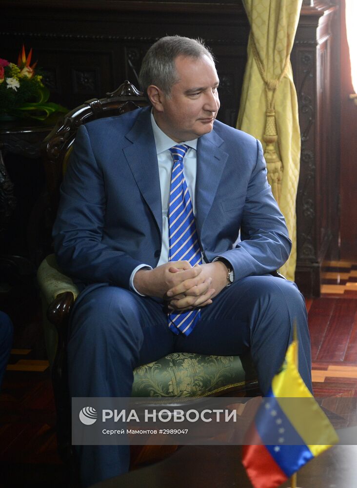 Визит вице-премьера РФ Д. Рогозина в Венесуэлу