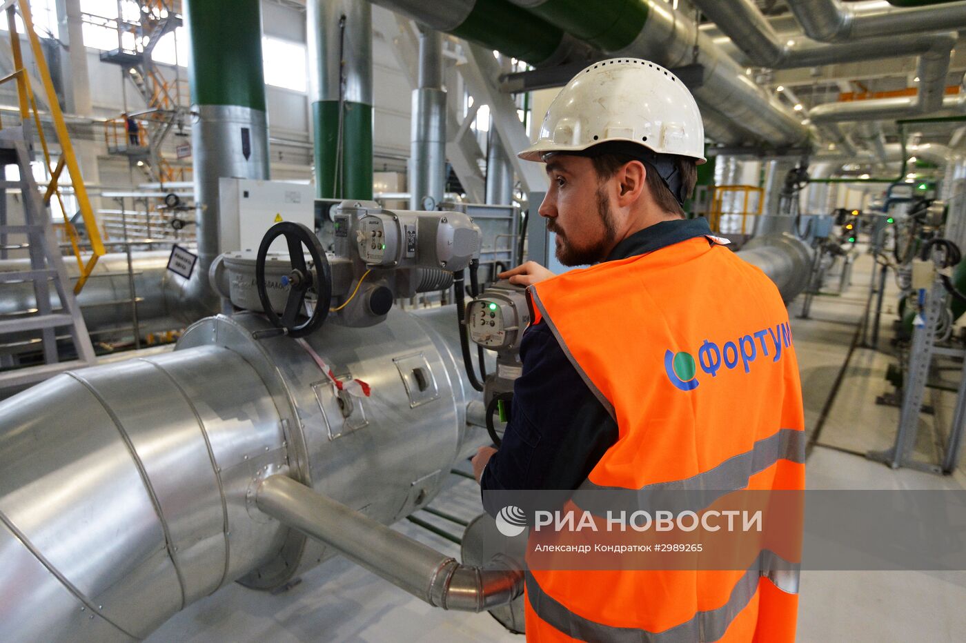 Открытие нового энергоблока Челябинской ГРЭС