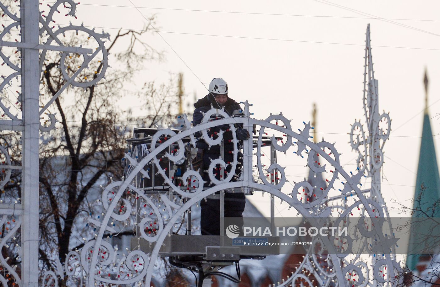 Предновогодняя Москва