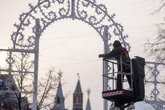 Предновогодняя Москва